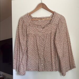 Floral Print Women's Top